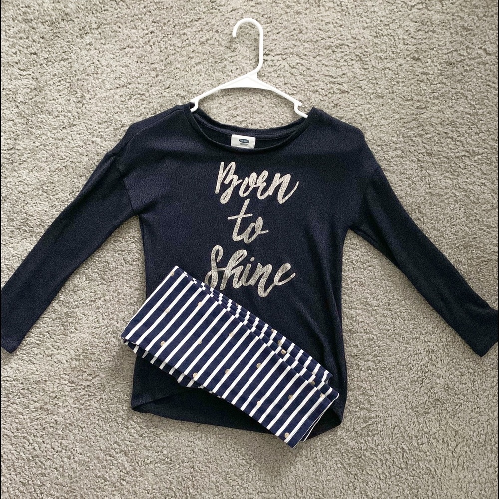 Old Navy Two Piece Set “Born to Shine”